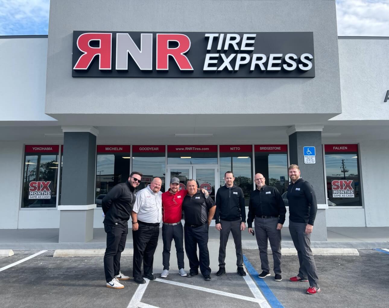 RNR Tire Express Franchise Team