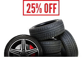 25% Off Tires